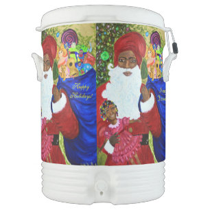 Igloo 10 Gallon Beverage Cooler - Black Santa Gift