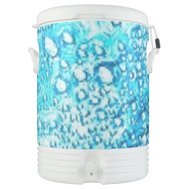 IGLOO BEVERAGE COOLER AQUA DESIGN (Front)