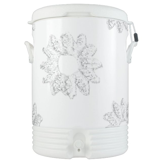 IGLOO cooler beverage style design (Front)