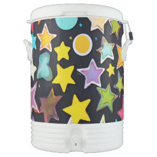 Igloo Gallon Beverage Cooler with Colorful design