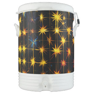 Igloo Half Gallon Beverage Cooler with Stars Desig