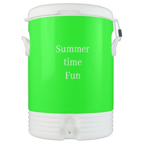 Igloo Half Gallon Cooler Bright Green