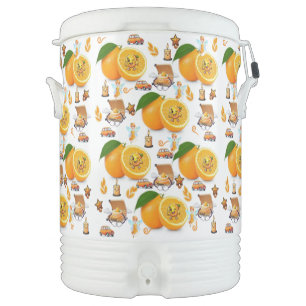 Igloo Half Gallon Cooler Oranges