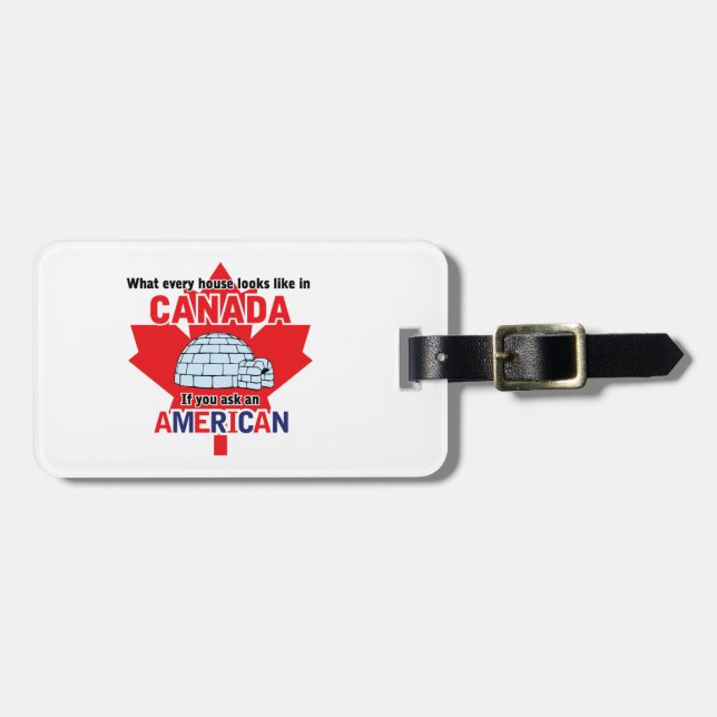 Igloo Luggage Tag (Front Horizontal)