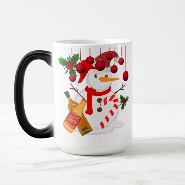 Igloo With Beer – Funny Christmas Mug Gift (Left)