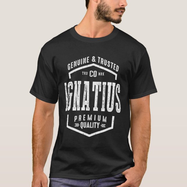 Ignatius Name T-Shirt (Front)