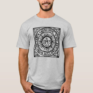  Ignatius of Loyola, Christogram  T-Shirt