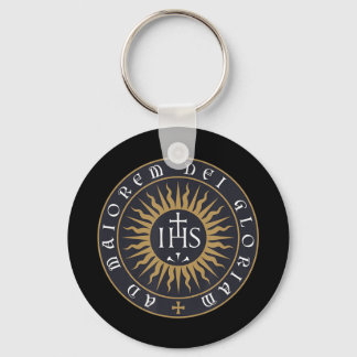 Ignatius of Loyola Society of Jesus Catholic T-Shi Keychain