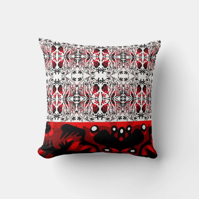 IGNATZishK9 JazZ Throw Pillow (Front)
