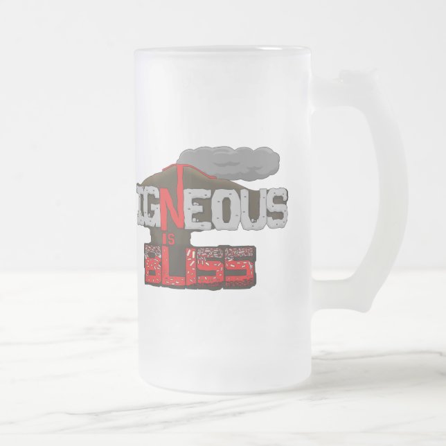 Igneous is Bliss Volcano Mug (Right)