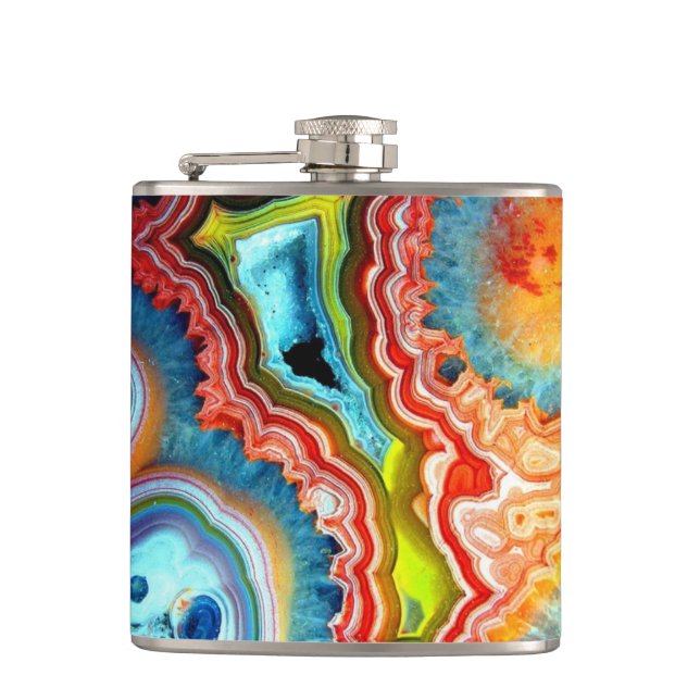 Igneous Rainbow Rock Flask (Front)