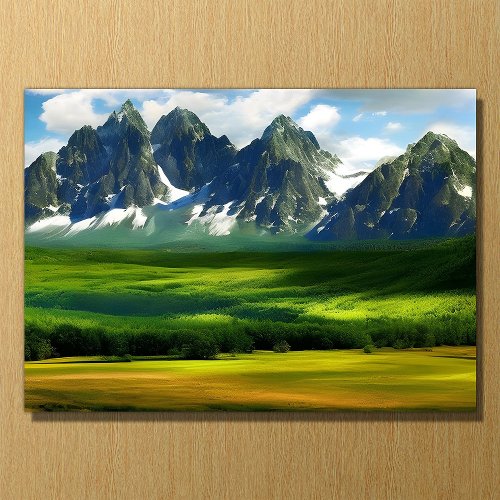 Igneous Rock Mountain on 14 x 10 Acrylic Print