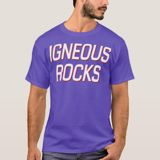 Igneous rocks white and red T-Shirt