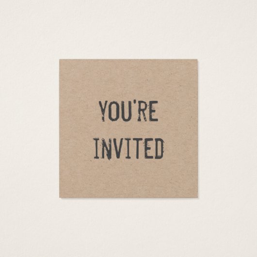 Ignite: The Invite (Back)