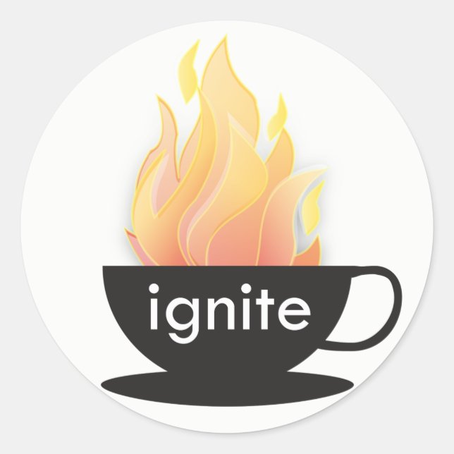 Ignite: The White Sticker (Front)