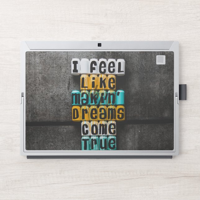  Ignite Your Imagination to Laptop Skin design (Front)