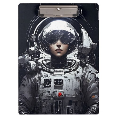 Ignite Your Imagination with the Girl Astronaut Clipboard