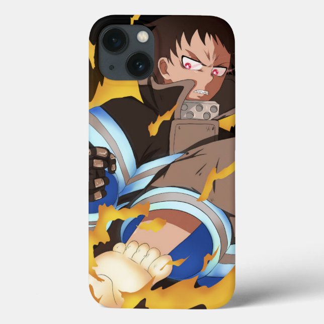Ignite Your Style: Shinra Kusakabe Fire Force  Case-Mate iPhone Case (Back)