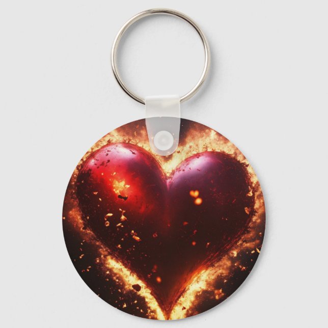 Ignited Love Keychain (Front)