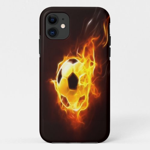 Ignited Soccer Ball iPhone 5 Case