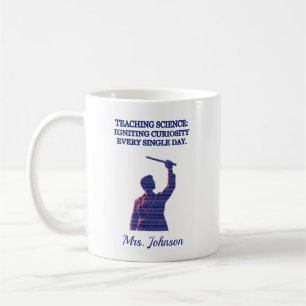 Igniting Curiosity Science Teacher Educator Design Coffee Mug