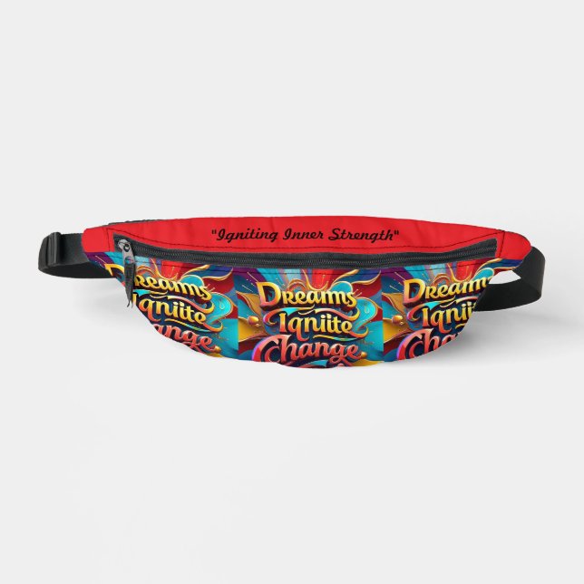 "Igniting Inner Strength" Fanny Pack (Front)