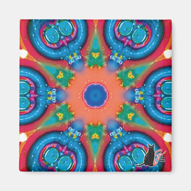 Ignition Kaleidoscope Magnet (Front)