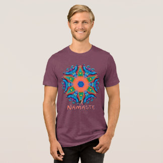 Ignition Namaste Kaleidoscope T-Shirt Tri-Blend Shirt