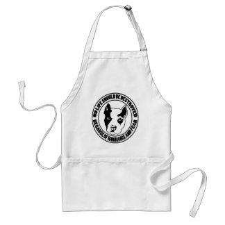 Ignorance and Fear Destroys Life Adult Apron