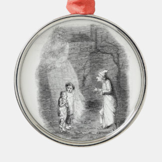 Ignorance and Want Metal Ornament