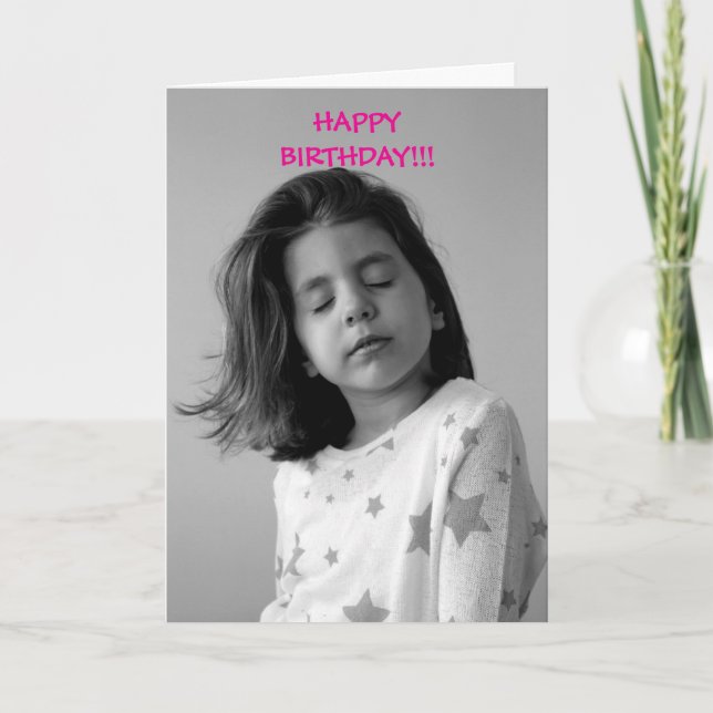 IGNORE IF YOU WISH BIRTHDAY CARD (Front)