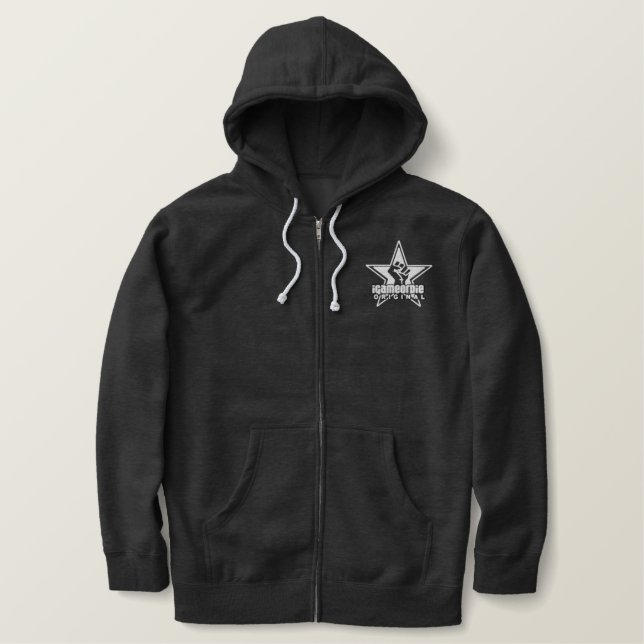 iGoD Embroidered Hoodie (Design Front)