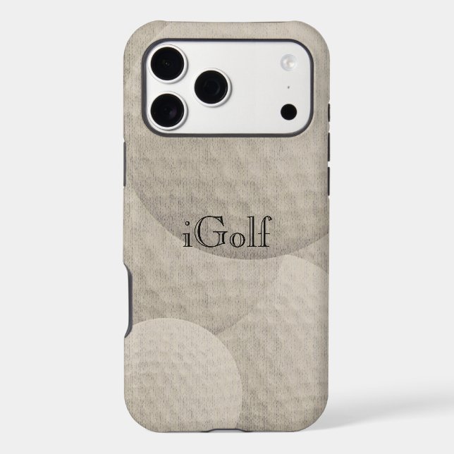 iGolf for Golf Fans  Iphone Case (Back)