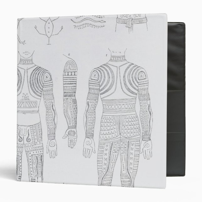 Igorrote tattooing 3 ring binder (Front/Inside)