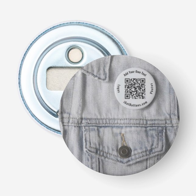 IGotButtons Bottle Opener - Button (Front)