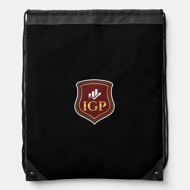 IGP DRAWSTRING BOOKBAG BAG (Front)
