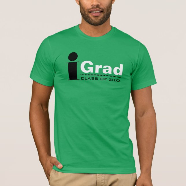 iGrad. Personalized Graduation T-Shirts (Front)