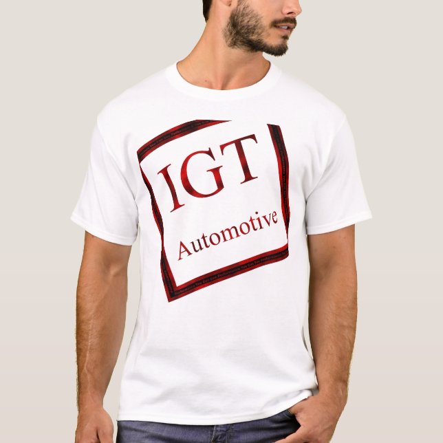 IGT-Stamp Black T-Shirt (Front)