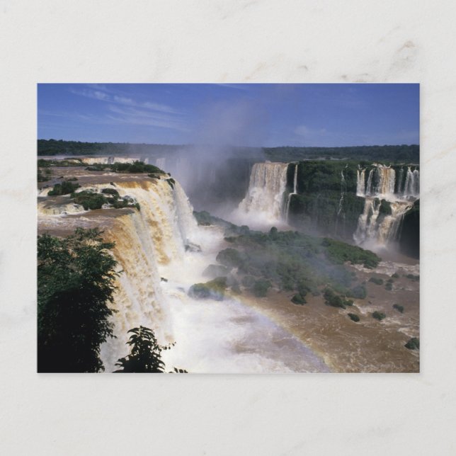 Iguacu Falls, Brazil Postcard (Front)