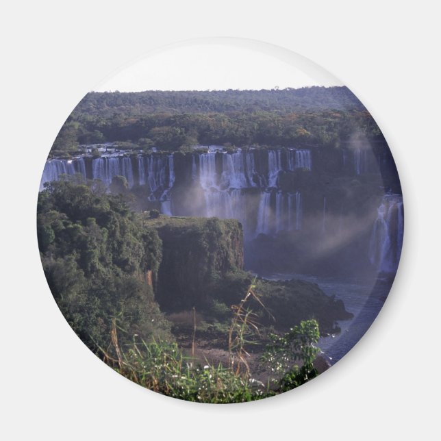 Iguacu Falls in Brazil and Argentina Magnet (Front)