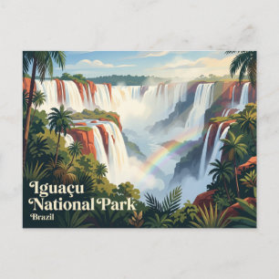 Iguaçu National Park Brazil Postcard