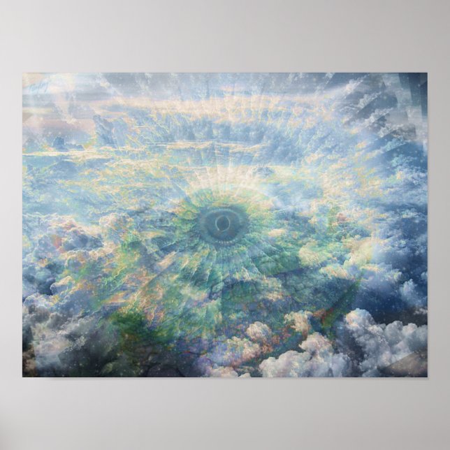 Iguana Abstract Poster (Front)