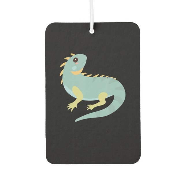 Iguana Animal - Iguana Gift Air Freshener (Front)