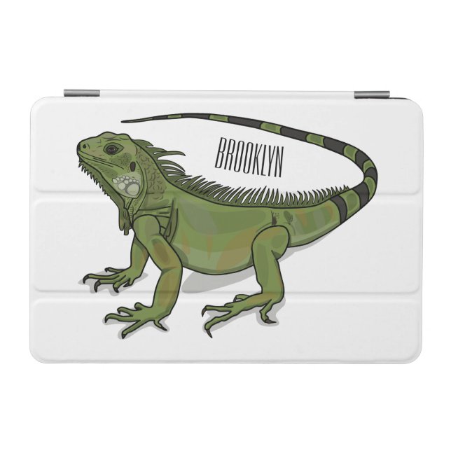 Iguana cartoon illustration  iPad mini cover (Horizontal)