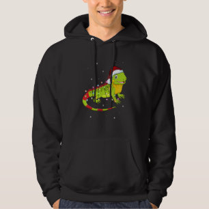 Iguana Christmas Light Sweater  Animals  Xmas