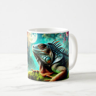 iguana coffee mug