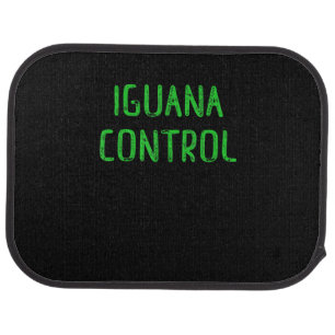 Iguana Control - Lover Pet Iguana Gift Car Floor Mat