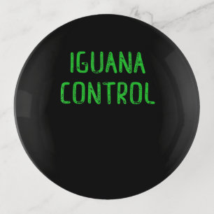 Iguana Control - Lover Pet Iguana Gift Trinket Tray