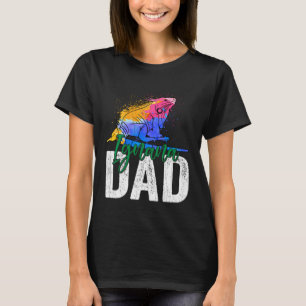 Iguana Dad  Reptiles  Pet Reptile Owner Graphic T-Shirt