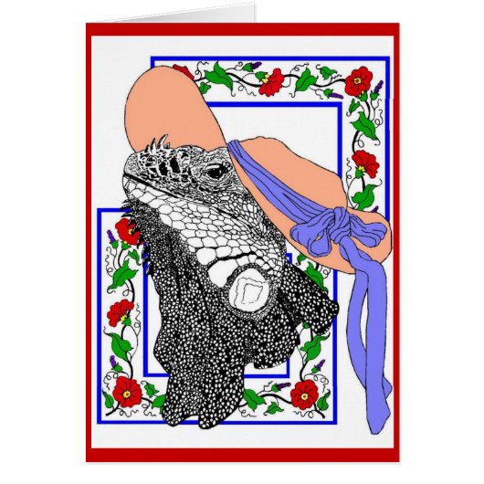Iguana Donna Cards (Front)